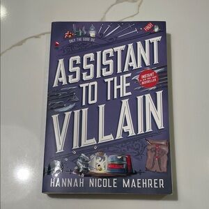 “Assistant to the Villain” Book by Hannah Nicole Maehrer